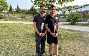 Champions départementaux doublette masculin 2026