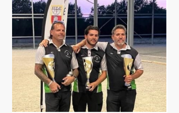 Résultat du championnat de France triplette promotion