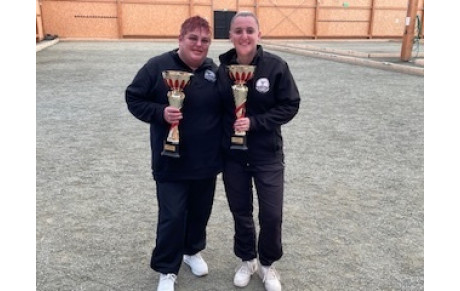 Championnes départementales doublette