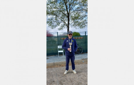 Vice champion départemental Tête à Tête sénior masculin 2026